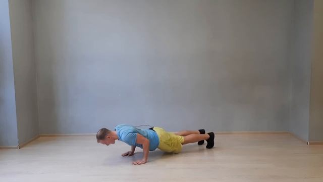 Отжимания "кузнечик" смотреть онлайн