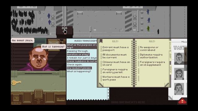 Papers please Day 18 - Ex-inspector give honest employee feedback смотреть онлайн
