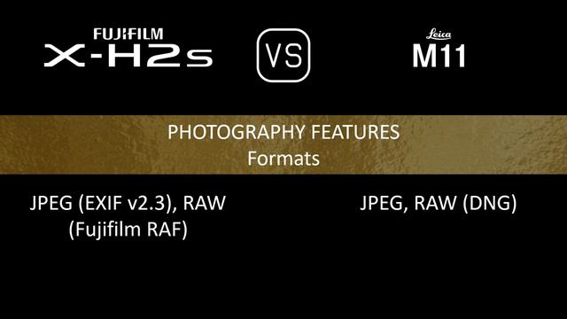 Fujifilm X-H2s vs. Leica M11: A Comparison of Specifications смотреть онлайн