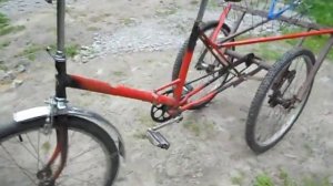 [Трёхколёсный велосипед своими руками для зимы]