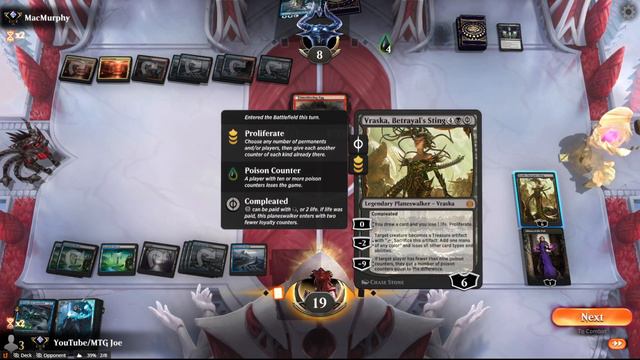 Standard Dimir Toxic Proliferate in MTG Arena Standard Best of One смотреть онлайн