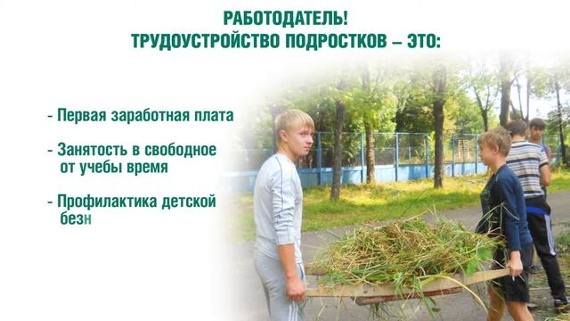 Центр Занятости: трудоустройство несовершеннолетних смотреть онлайн