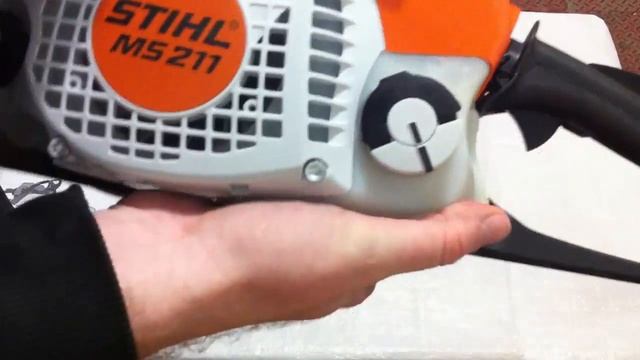 Обзор бензопилы Stihl MS 211 смотреть онлайн