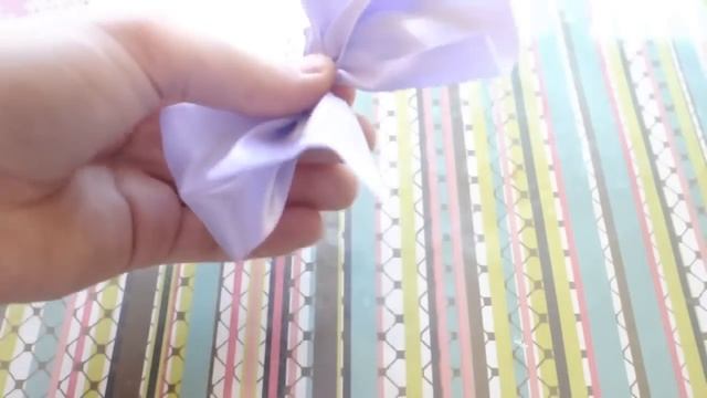 Заколка-бантик с буквой из FIMO смотреть онлайн