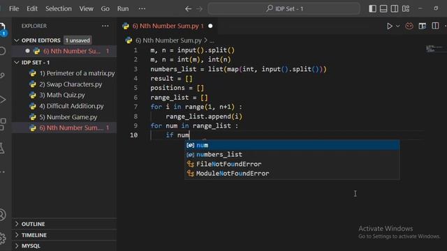 Nth Number Sum in python | CCBP IDP Set 1 Question | IDP Preparation Series Level 1 смотреть онлайн