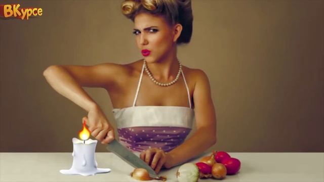 КАК РЕЗАТЬ ЛУК И НЕ ПЛАКАТЬ? 14 ЛАЙФХАКОВ смотреть онлайн