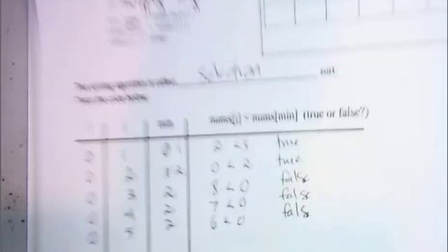 Tracing the selection sort algorithm (in Java) смотреть онлайн
