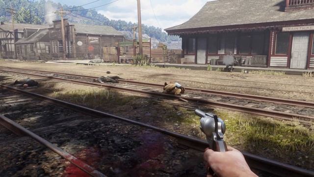 rdr2 mods- head bleed (gore mod) смотреть онлайн