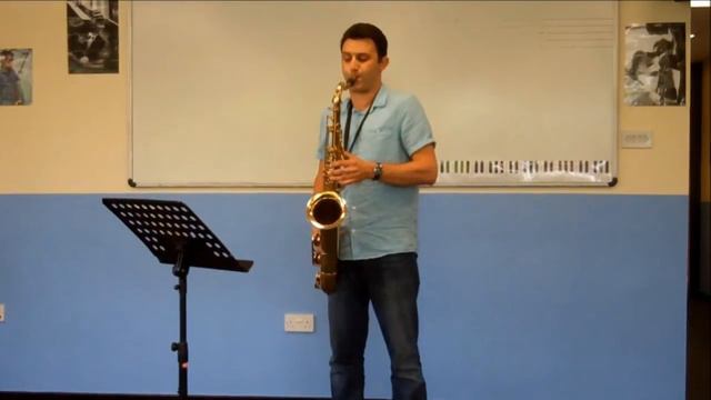 saxophone & piano - Amazing Grace смотреть онлайн