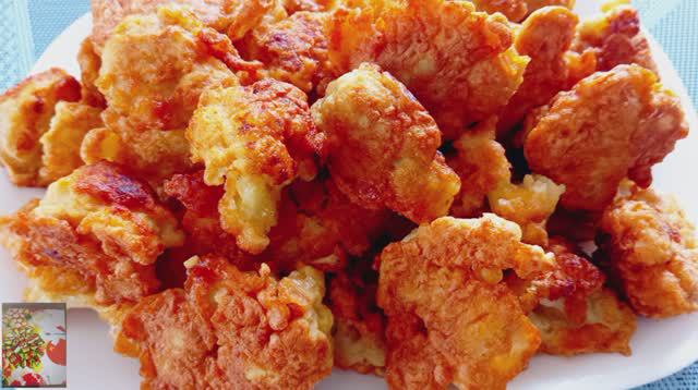 Цветная капуста 🥦🥦🥦 в кляре со сметанным соусом 🥣 смотреть онлайн