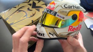 My Best Office Display - Max Verstappen Schuberth Helmet 2022 (1:2 scale)