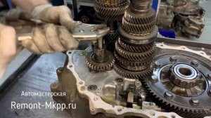 Разборка и диагностика мкпп Nissan Primera P12 (QG1.6) - почему гудит коробка передач Ниссан Пример