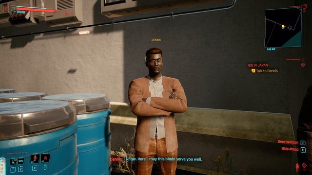 Cyberpunk 2077 - Dennis Voice Actor Change Mid-Dialogue смотреть онлайн