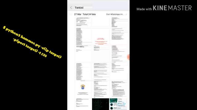 Tutorial ddos attack,lewat (termux) смотреть онлайн