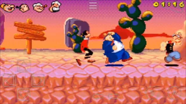 Popeye - Rush For Spinach [GBA]