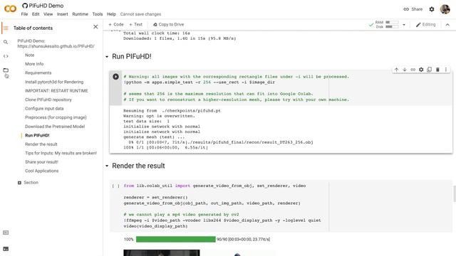 Use PIFuHD to Create a 3D Model of Anyone from a Single Photo смотреть онлайн