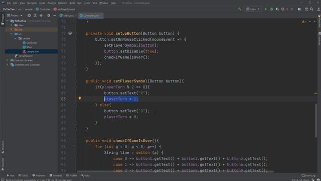 JavaFX and Scene Builder - Tic-Tac-toe Game смотреть онлайн