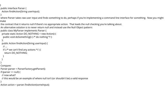 Avoiding NullPointerException in Java смотреть онлайн