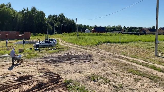 Закончили монтаж ФБС блоков для дома по проекту Ред Лайт 122 смотреть онлайн