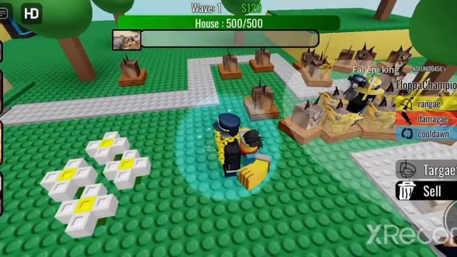 геймплей tower defense: floppa edition смотреть онлайн