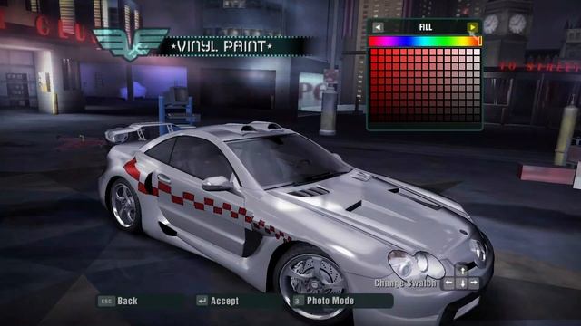 NFS CARBON | Mercedes-Benz SL65 AMG | Customization and Gameplay смотреть онлайн