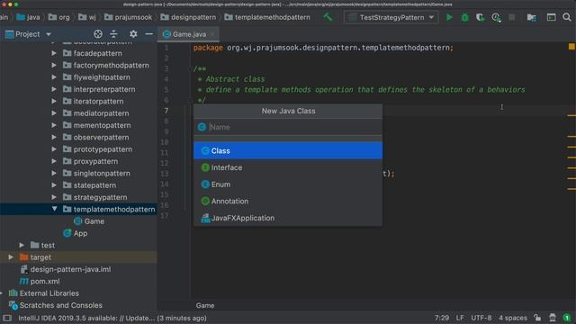 Software design patterns in Java - Template method Pattern смотреть онлайн