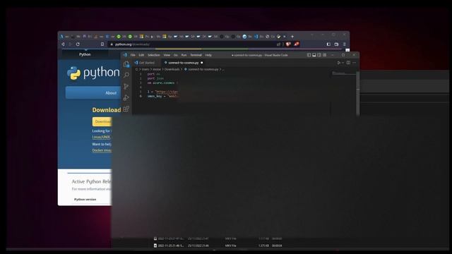 Azure Cosmos Python Connection - PT BR смотреть онлайн