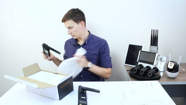 Комплектация биометрического замка HDcom SL-804 Tuya-WiFi