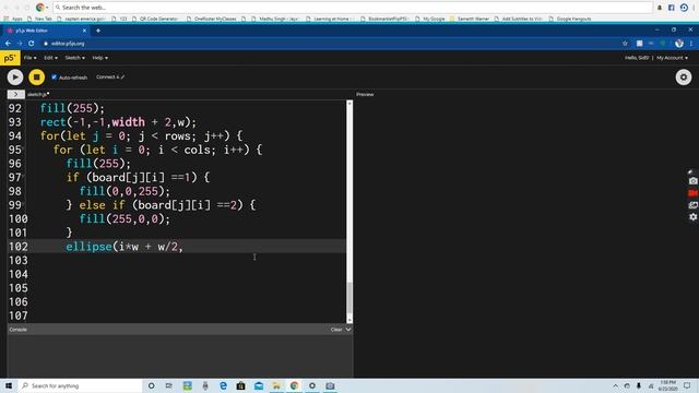 How to play Connect 4 on p5.js смотреть онлайн
