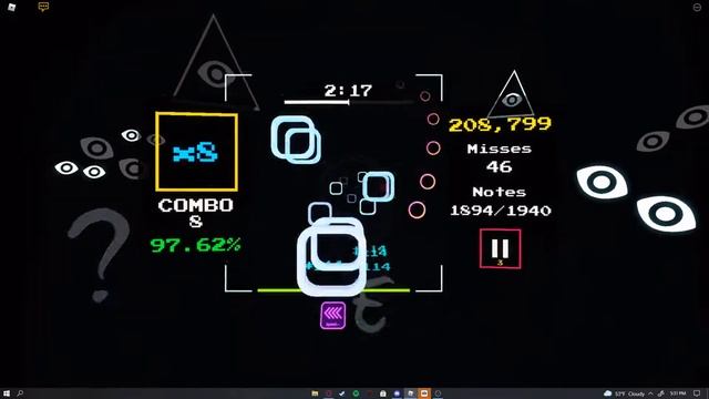 Roblox Sound Space | Neocoretex - Somebody That I Used To Drrrrr S--- [82*] | 97.79% 3P