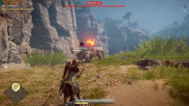 Killing the Nemean Lion on nightmare more in Assassins Creed Oddessy | PC RTX 2080 ti смотреть онлайн
