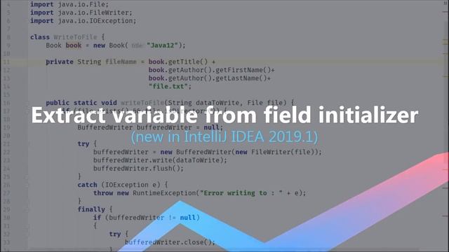 Extract Variable Refactorings in IntelliJ IDEA смотреть онлайн