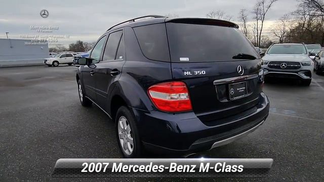 2007 Mercedes-Benz M-Class 3.5L, Paramus, NJ 7A21915TV смотреть онлайн