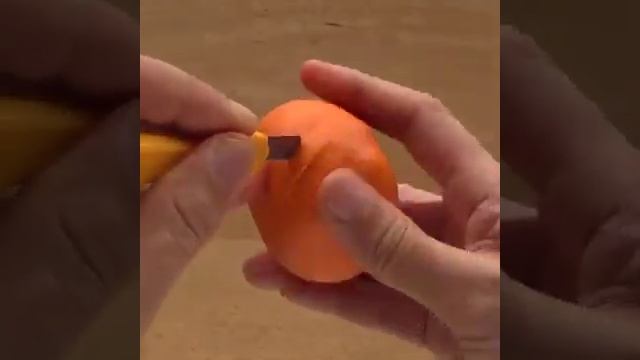 Поделки из кожуры апельсина.!! смотреть онлайн