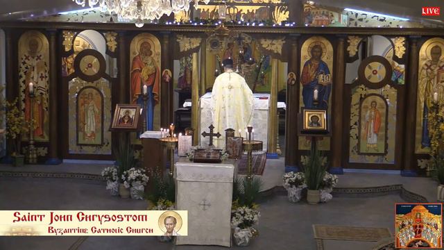 Vespers and Vigil Divine Liturgy for Sunday of the Fathers of the 1st Council of Nicea, May 20, 202 смотреть онлайн