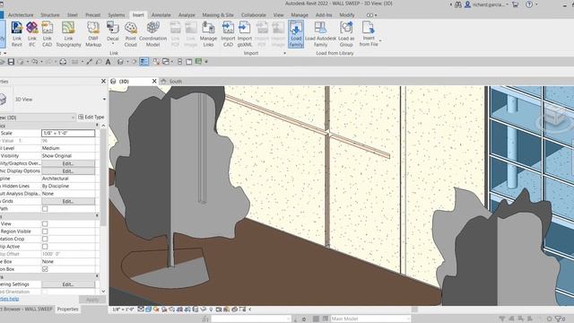 REVIT 2022 ARCHITECTURE LESSON 28: WALL REVEAL AND SWEEP смотреть онлайн
