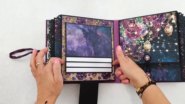 Scrapbooking # album #MINTAY NIGHTFALL # prezentacja... смотреть онлайн