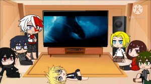 Mha reacts to transformer (gacha club)
