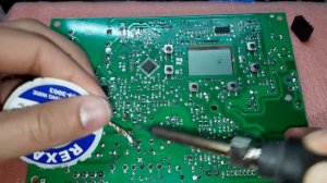 Ремонт платы котла Immergas, типовая неисправность.