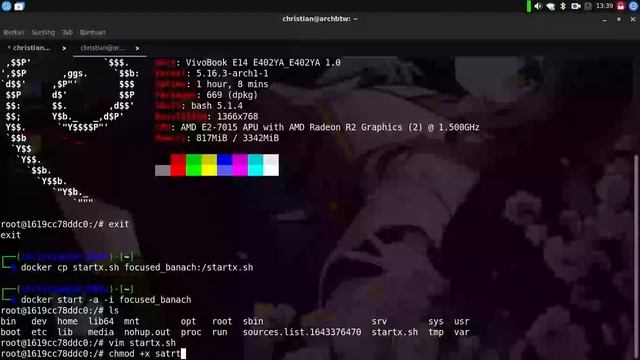 Changing resolution in x11vnc (Linux in Docker part 2) смотреть онлайн