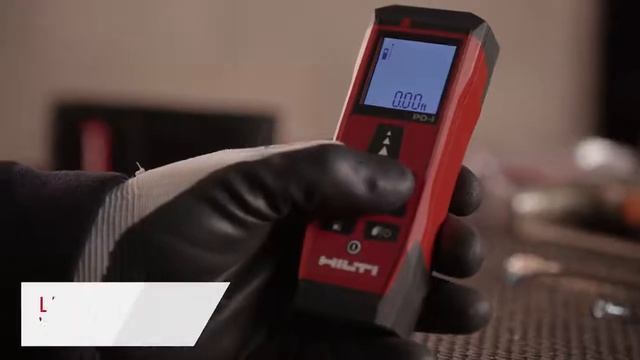 Hilti PD-I Laser range meter смотреть онлайн