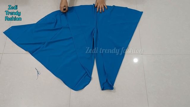 Tulip salwar cutting and stitching/ ट्यूलिप सलवार || tulip Shalwar/ Tulip Pant cutting and stitchin смотреть онлайн