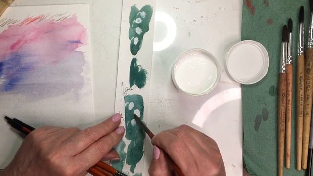 Кисти для акварели. Обзор.#акварельнаяживопись #мастеркласс смотреть онлайн