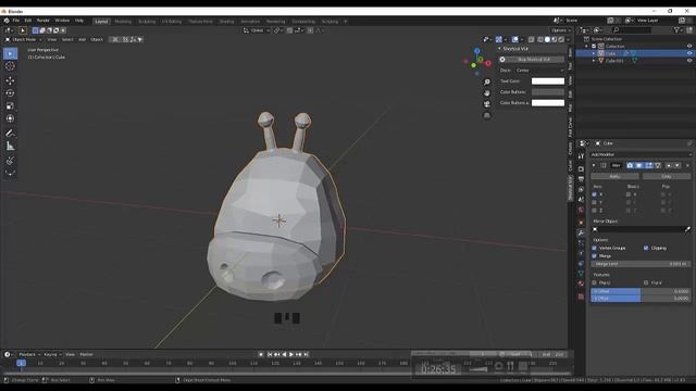 26. Blender Character. Жираф (часть1)