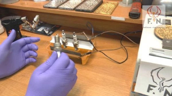 Платина на свечах зажигания. Платинирование FunChrome.