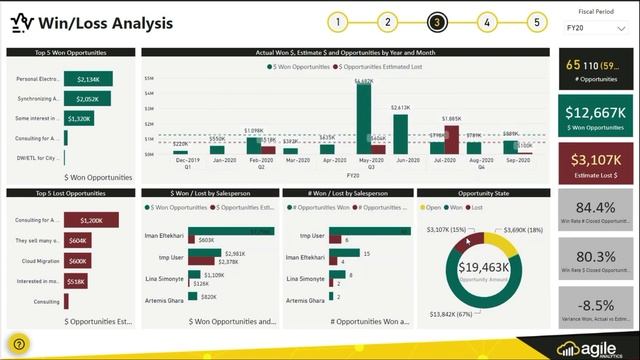 Agile CRM Analytics - Power BI analytical reports for Dynamics 365 смотреть онлайн