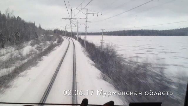 Ночью в полярный день из кабины электровоза смотреть онлайн