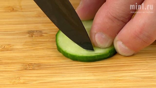 КАК КРАСИВО НАРЕЗАТЬ ОГУРЕЦ 6 способов Украшения из Овощей смотреть онлайн
