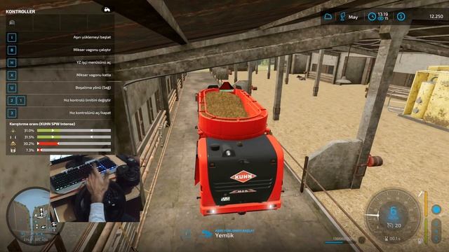 MİKSER ROBOT İLE TKT HAZIRLAMA || FARMİNG SİMULATOR 22 смотреть онлайн