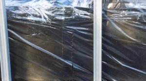 Еврокуб - покрытие черной пленкой